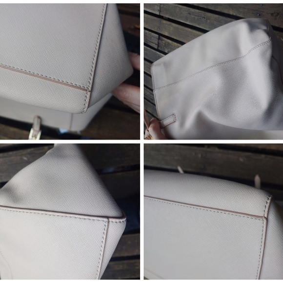 Tory Burch York Saffiano Leather Tote light oak purse - Picture 15 of 16